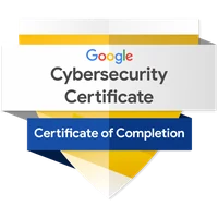 Google Cybersecurity Professional Certificate badge